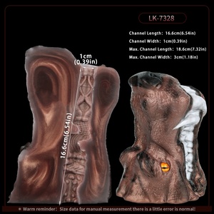 Masturbador Masculino de Silicona con Forma de Cabeza de Lobo LUUK, Estimulador Oral, Juguetes Sexuales para Hombres - Product Image 3