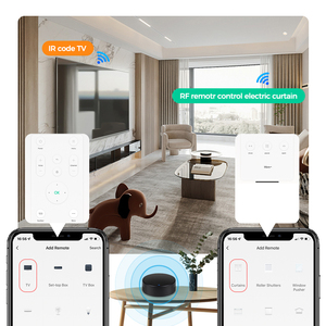 Wifi IR + RF433MHz điều khiển từ xa điều hòa TV Rèm Con lăn màn trập tuya cuộc sống thông minh - Product Image 5