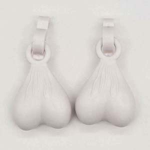 Abalorios de zapatos de playa de verano de Australia, divertidas tuercas y bolas de goma, accesorio de decoración, hebilla decorativa para zapatillas - Product Image 5