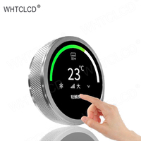 WHTCLCD Contrôle intelligent personnalisé rotatif 1,28 pouces Uart Bouton rond Tft Shift Affichage numérique Bouton d'affichage LCD pour appareils électroménagers