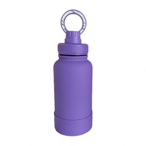 2025 nouveau 650Ml en acier inoxydable bouteille isolée anti-dérapant extérieur Portable bouteille d'eau Simple large bouche sport bouteille d'eau - Product Image 3