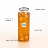 Bocal en plastique PET transparent de 650 ml avec couvercle à languette facile à ouvrir, personnalisable avec logo, pour noix, fruits secs, snacks – Vente en gros