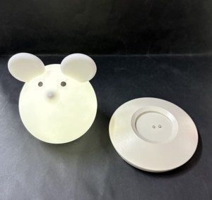 Nuevo producto lindo ratón de silicona luz de noche para bebé - Product Image 2