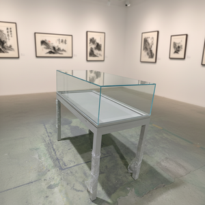 Vitrine de présentation de haute qualité en verre pour l'histoire du peinture et de la calligraphie anciennes - Product Image 2