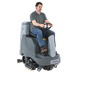 <span class=keywords><strong>Autolaveuse</strong></span> industrielle commerciale de taille moyenne à grande entièrement autonome 660 kg <span class=keywords><strong>Nilfisk</strong></span> BR855Thermal pour aéroports à grande vitesse - Product Image 3