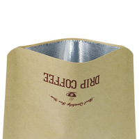 Petits sacs scellés sur trois côtés, sachets d'emballage à impression personnalisée, pour échantillons, sacs d'emballage de café, de thé, unités