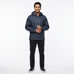 Custom Logo Windproof <b>Men's</b> Jackets <b>Raincoat</b> Water Resistant Fabric Sustainable Rain Jacket Waterproof for <b>Men's</b> - Product Image 1
