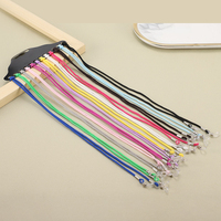 Ensemble de 12 chaînes de lunettes antidérapantes en nylon pour lunettes de soleil et lunettes de lecture Pièces de lunettes
