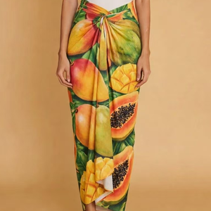 Pareo 100% rayonne, imprimé sur mesure, style <span class=keywords><strong>Tahiti</strong></span>, pour la plage - Product Image 5