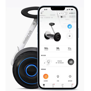 Scooter de dos ruedas con equilibrio automático inteligente Ninebot L6 Scooter eléctrico de equilibrio de 10,5 pulgadas para adultos y niños - Product Image 6