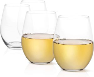 Copa de Vino sin Tallo de 550 ml con Logotipo Personalizado, Grabado Láser, para Vino Tinto y Blanco, Cristalería al por Mayor para Regalos de Boda y Eventos - Product Image 4