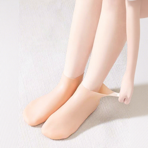 Calcetines Cortos de Silicona SEBS para Hidratación de Pies, Anti-agrietamiento, Exfoliantes, Rejuvenecedores, Protección para Pies, Unisex - Product Image 3