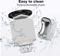 Distributeur automatique de nourriture pour animaux de compagnie intelligent 4L en plastique avec caméra intérieure WiFi, application mobile Tuya, contrôle à distance, pour plusieurs animaux
