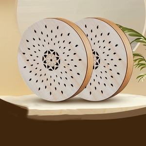 Tambor de arroyo, simulador de sonido de lluvia natural, instrumento musical de percusión étnica para terapia musical, meditación y relajación - Product Image 3