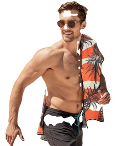 Tappetino da Spiaggia Estivo Ecologico Personalizzato con Stampa a Sublimazione in Microfibra Scamosciata Riciclata Antimicrobico ad Asciugatura Rapida - Product Image 1