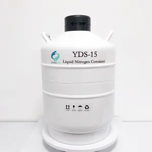 핫 세일 15L 액체 질소 가스 실린더 극저온 캐니스터 YDS 15 리터 정액 액체 질소 탱크 15L Dewar