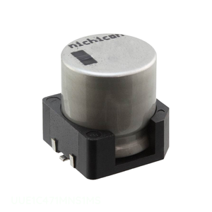 Condensateur SMD UUE1C471MNS1MS 470 µF 20% 16V à montage en surface, type CAP ALUM 470UF - Product Image 1