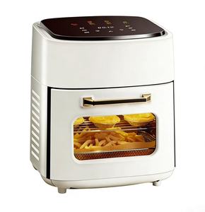 Friteuse à air 15L grande capacité, écran tactile, sans huile, 1400W, pour usage domestique, avec coupure automatique de courant, machine à frites - Product Image 1