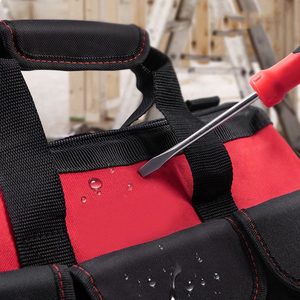 WORKPADRO 16-inch Heavy-Duty Tote Bag Wide-Mouth <strong>Tool</strong> <strong>Storage</strong> With Waterproof Rubber Base Customized OEM &amp; ODM Support Outdoors - Product Image 5