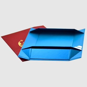 Customized Paper Packaging Magnetic Book Shape Folding Luxury Men Watch Rigid Gift <b>Box</b> - Product Image 3