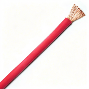 Cable de Soldadura Flexible de Cobre Trenzado Aislado de 600/1000V en Naranja/Azul/Negro/Personalizado para Máquinas de Soldar y Máquinas Eléctricas - Product Image 1