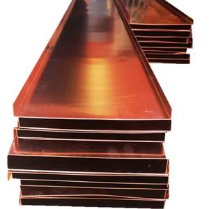 99.99% 순도 순수 적색 구리 시트 0.1mm 얇은 3mm 두께 T1 T2 T3 등급 청동/구리 합금 용접/굽힘 판 - Product Image 5