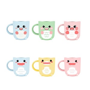 Mignon gobelet à brosse à dents en forme de dessin animé pour enfants, sans BPA, en matériau PP, cadeau pour la rentrée scolaire - Product Image 5