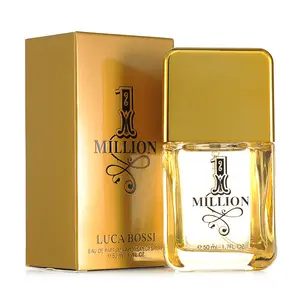 Tijolo dourado milhões de fragrância duradoura dos homens fragrância fresca perfume estudantes