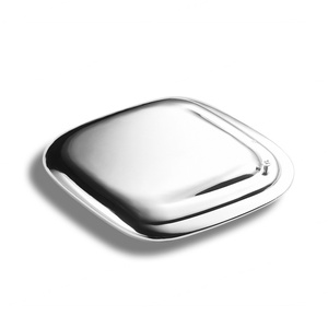 Cendrier de qualité supérieure au design monotonique, intérieur argenté exquis, cendrier à cigarettes pour la décoration - Product Image 6