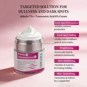 Private Label Arbutin 7% + TXA 4% Gesichtscreme Akne Tranexamsäure Niacinamid Dunkle Flecken Entferner Aufhellende Hautpflege - Product Image 3