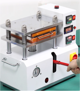 Petit vulcanisateur plat pour le moulage à chaud de produits en plastique, caoutchouc et silicone, équipement hydraulique pour les essais de traction - Product Image 4