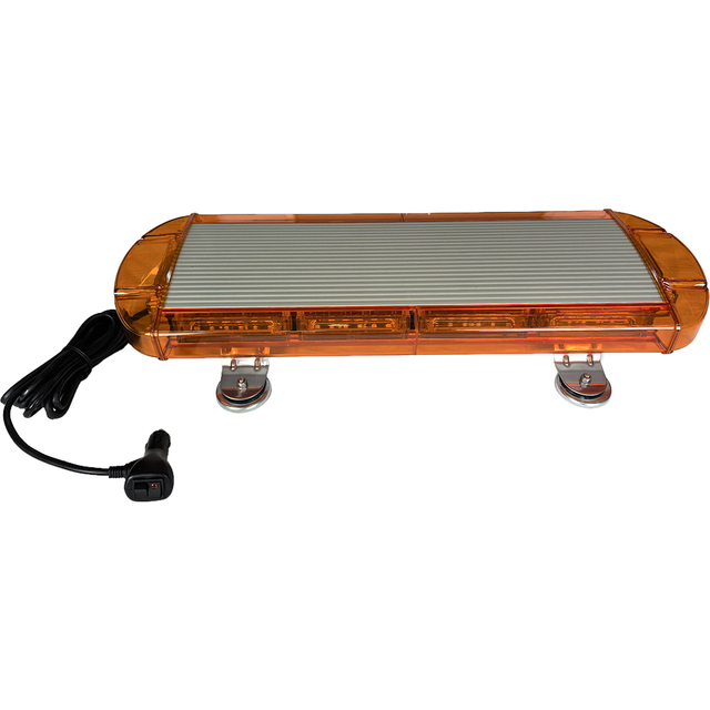 Super Bright Slim LED Lightbar New Design Amber Strobe 12V/24V Mini Alloy Vehicle Compatible Flashes for Ford Car Accessories