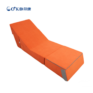 Giường sofa mui trần màu be cam - <span class=keywords><strong>Futon</strong></span> không xương có thể gập lại siêu nhỏ gọn với túi đựng đồ - Product Image 2