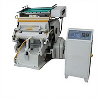 VENTE DIRECTE D'USINE SUPER QUALITÉ Machine de découpe semi-automatique et de marquage à chaud pour carton et couvertures en cuir