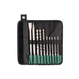 Jeu de forets et burins Metabo SDS Plus 10 pièces pour le perçage de la maçonnerie et du béton - Product Image 3