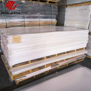 MingLiang 5 años UV-Stable Coral Orange Hojas acrílicas 3mm Hoja brillante <span class=keywords><strong>de</strong></span> 8mm para pantallas <span class=keywords><strong>de</strong></span> quiosco al por menor Corte suave incluido - Product Image 6