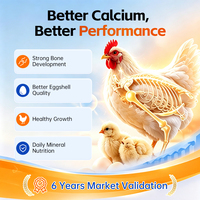 Additif alimentaire minéral pour animaux avec lactate de calcium organique pour la nutrition de la volaille et du bétail