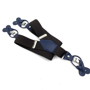 Unisex Elastic Y-Shape Braces Mens Cotton Adjustable Clip-on Suspenders Bow <strong>Tie</strong> <strong>Box</strong> Set - Product Image 4