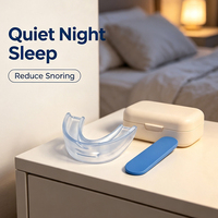 Protège-dents de nuit sur mesure pour le bruxisme et le grincement des dents, anti-ronflement, souple et confortable pour la nuit