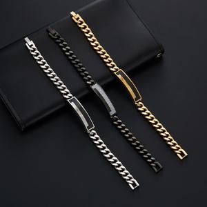 2025 High Quality Custom Au750 18K PVD Gold Plated Fashion Luxury Stainless Steel <b>Bracelet</b> Anti Moustique <b>for</b> <b>Men</b> Boys - Product Image 5