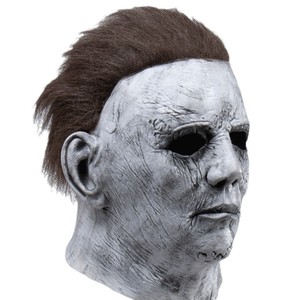 Maschera in lattice <span class=keywords><strong>horror</strong></span> con motivo Michael Myers Predator, denti affilati, per cosplay di Halloween Alien vs Predator - Product Image 4