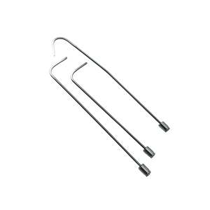 Lunvera Edition 3 pièces 360 ° rotatif professionnel pour jeu de tiges PDR 8mm 40/50/60cm outils de réparation de bosses sans peinture en acier blanc - Product Image 2