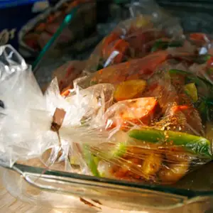 Toptan özel mikrodalga fırın kaynar çanta için kızartma tavuk plastik deniz kaynatın çanta kavrulmuş türkiye tavuk ambalaj