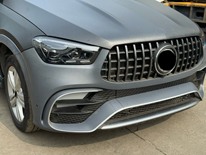 Kit de Carrocería para <span class=keywords><strong>Mercedes</strong></span> Benz Clase ML W166 2011-2015 a W167 <span class=keywords><strong>GLE</strong></span> AMG53 AMG63 2025, Nuevo, Sin Cortes, Fácil Instalación, en Existencia - Product Image 6