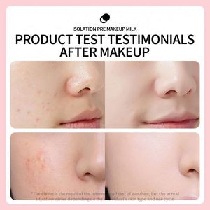 Crème de base de maquillage isolante VEZE OEM 30g, éclaircissante, écran solaire, imperméable, lissante pour la peau, avec votre logo - Product Image 3