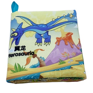 XBJ Puzzle Musicale per Neonati a Forma di Cartone Animato, Libro Educativo Infrangibile, Giocattoli da Letto per <span class=keywords><strong>Bambini</strong></span> - Product Image 1