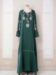 Abaya, Caftan, Galabeya, Jilbab brodé pour femmes égyptiennes, Vêtements arabes musulmans, Robe Jelbab, Robes <span class=keywords><strong>Khaleeji</strong></span> Jalabiya pour l'islamisme - Product Image 6