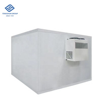 Chambre froide pour poisson / Congélateur rapide pour fruits de mer / Congélateur à viande avec compresseur solaire Copeland, moteur et pompe pour ferme