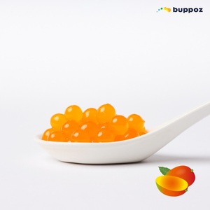 Boba Éclatante à la Mangue 50g Sachet Halal HACCP pour Magasins de Bubble Tea et de Thé au Lait OEM - Product Image 1