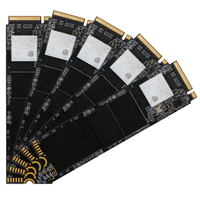 Port d'extension haute vitesse 512GB M.2 NVMe 4.0 PCIE 2280 SSD SATA 3.0 pour ordinateur de bureau ou ordinateur portable à usage interne